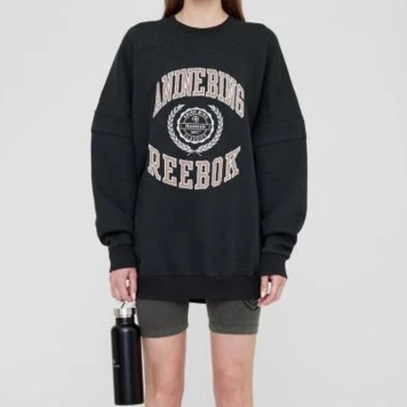 Anine Bing + Reebok Crew Sweatshirt - Picture 2 of 8
